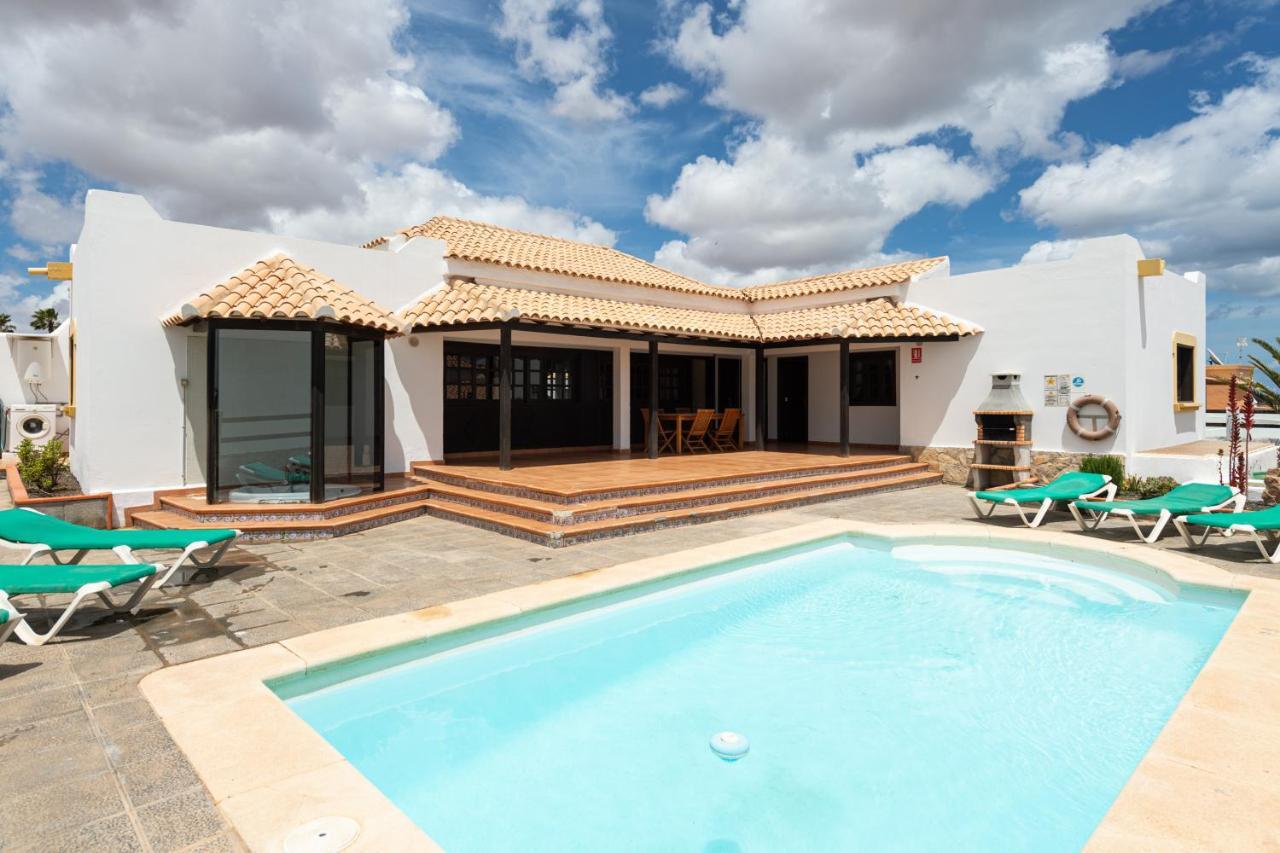 VILLA LOBOS con piscina privada Caleta de Fuste Exterior foto