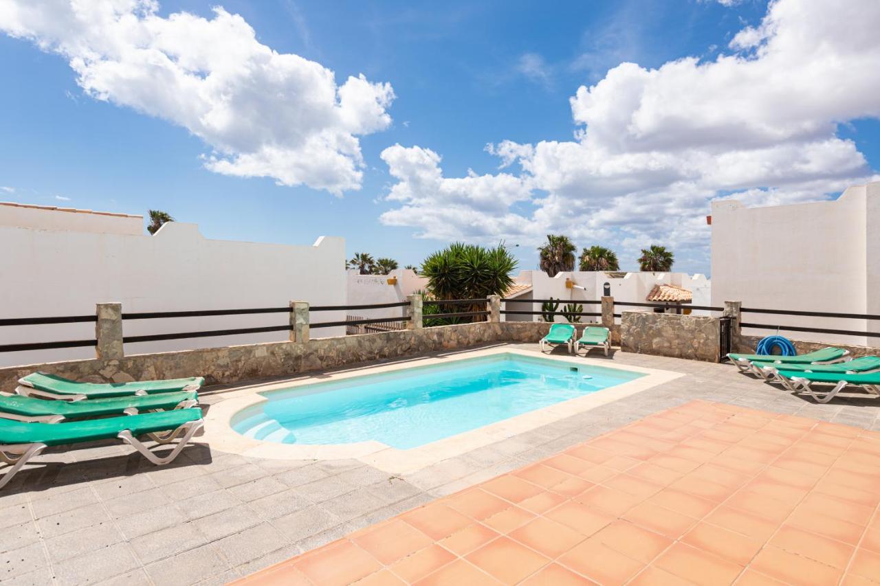 VILLA LOBOS con piscina privada Caleta de Fuste Exterior foto